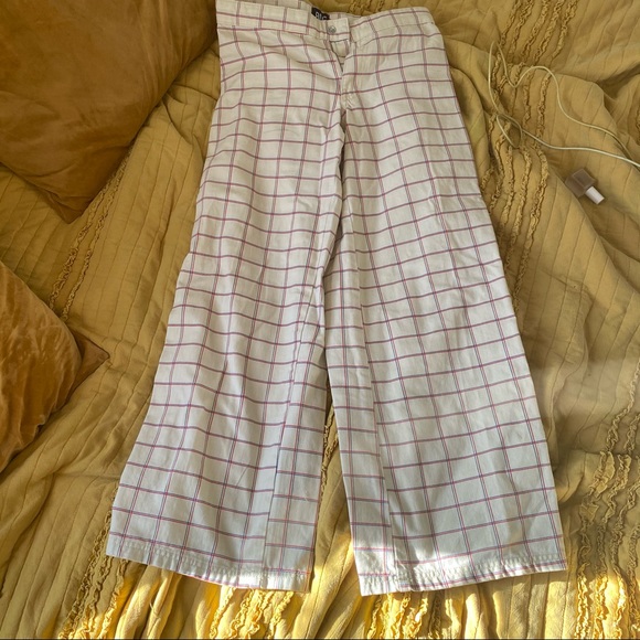 BDG Easy does it wide leg plaid pants - Picture 3 of 7